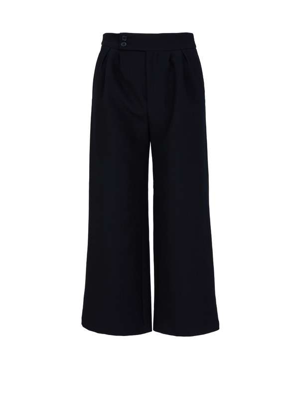 Orsay Pantaloni largi negri pentru femei ORSAY