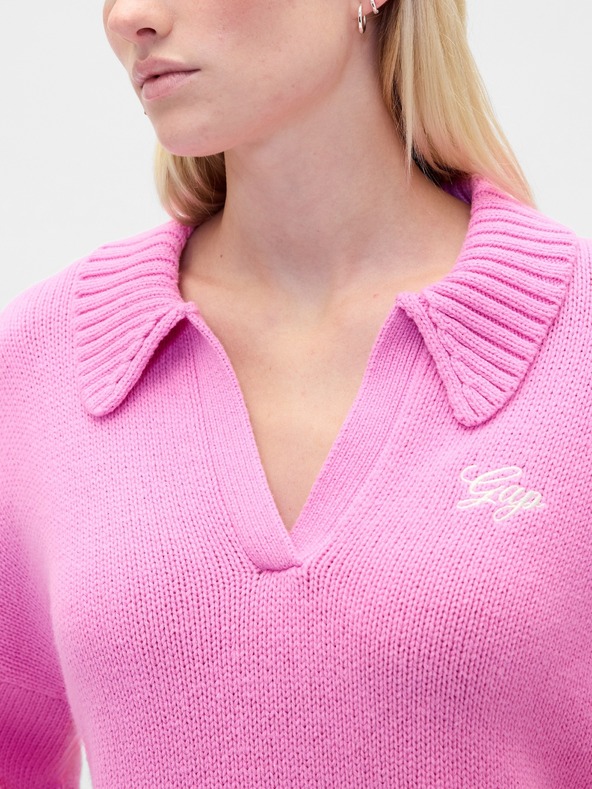 GAP Pulover asimetric cu amestec de lână GAP