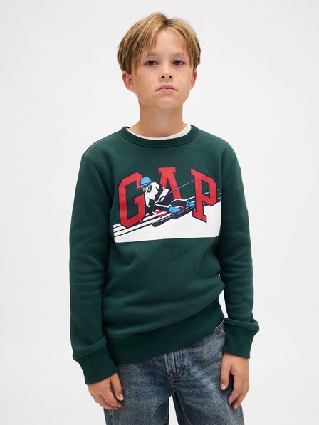 GAP Hanorac pentru copii cu logo și fleece GAP