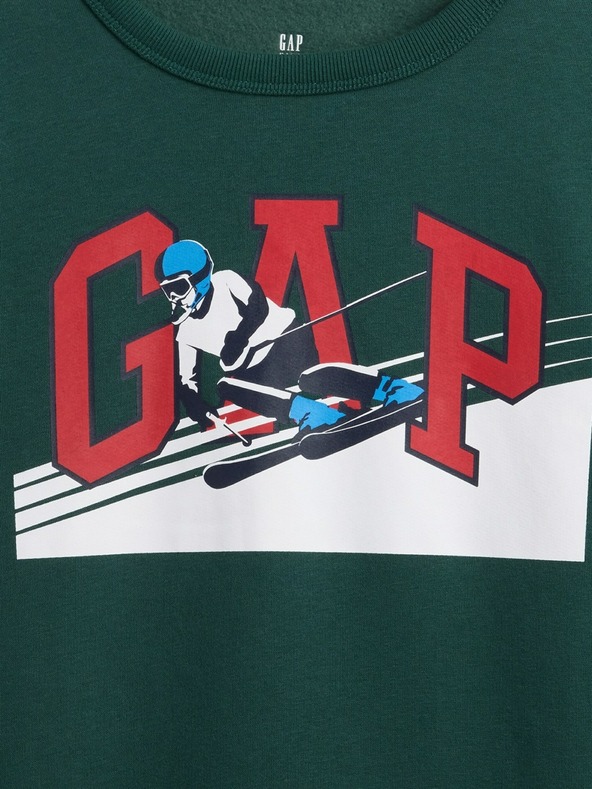 GAP Hanorac pentru copii cu logo și fleece GAP