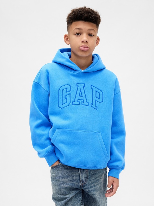GAP Hanorac pentru copii cu logo și fleece GAP