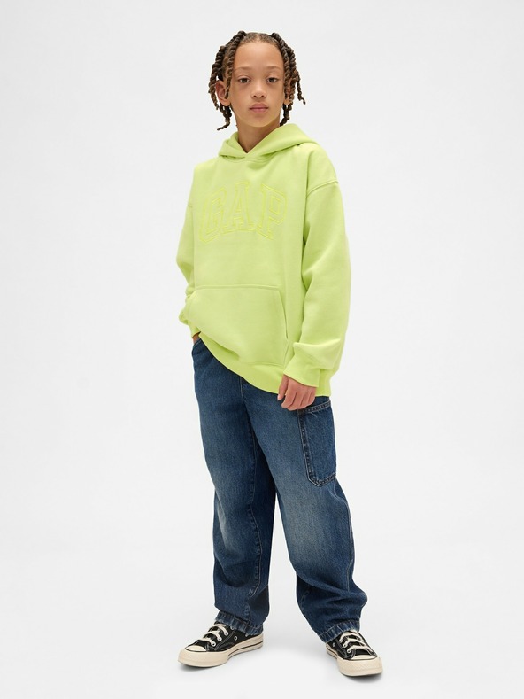 GAP Hanorac pentru copii cu logo și fleece GAP