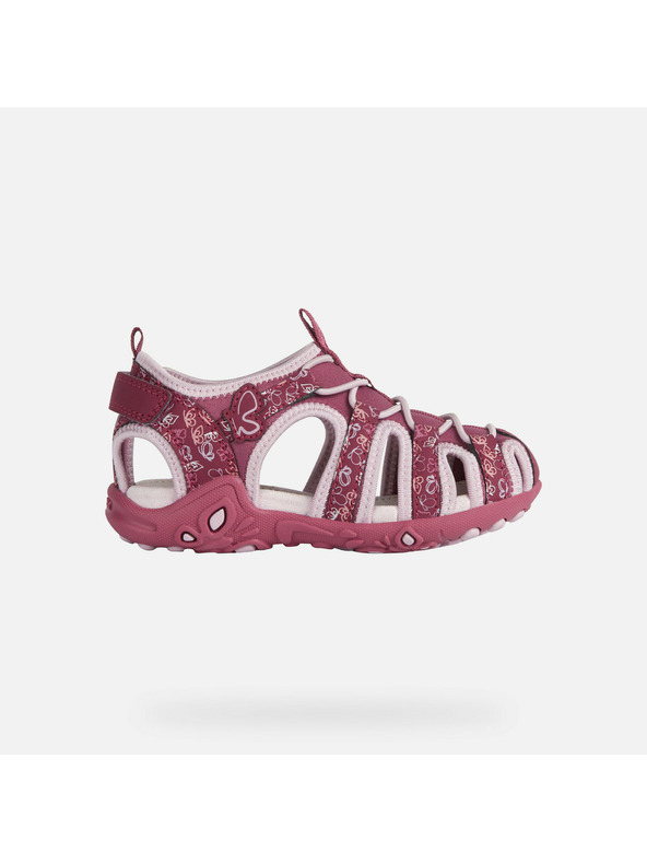Geox Sandale roz pentru fete Geox Sandal Whinberry G