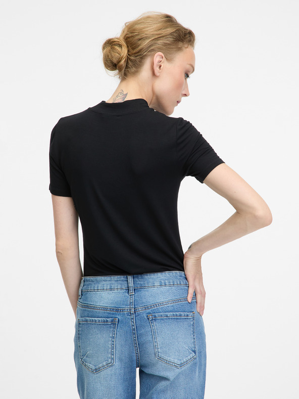 Orsay Bluză de damă de culoare neagră pentru femei ORSAY