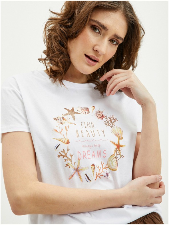 Orsay Bluză albă de damă ORSAY