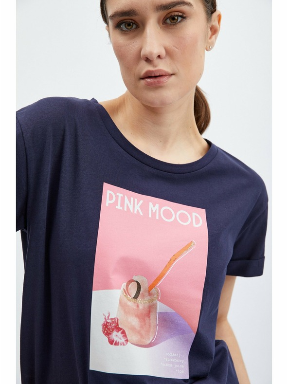 Orsay Bluză de damă albastru închis ORSAY