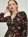 Orsay Rochie cu model floral roșu-negru de damă ORSAY