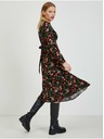 Orsay Rochie cu model floral roșu-negru de damă ORSAY