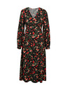 Orsay Rochie cu model floral roșu-negru de damă ORSAY