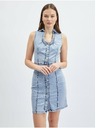 Orsay Rochie din denim albastru deschis pentru femei ORSAY