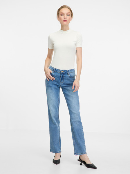 Orsay Tricou alb cu mânecă scurtă pentru femei ORSAY