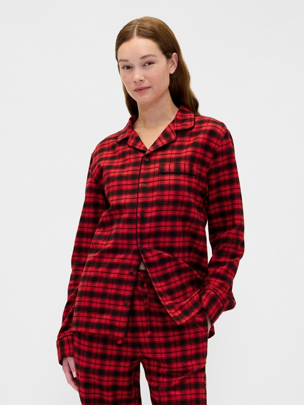 GAP Cămașă din flanel pentru pijama GAP