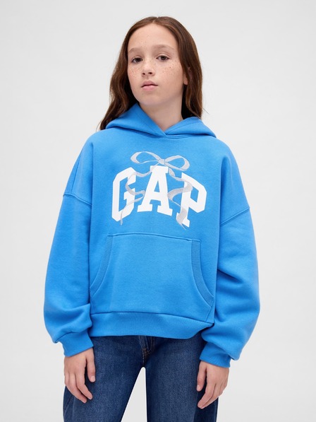 GAP Hanorac oversize pentru copii Logo VintageSoft GAP
