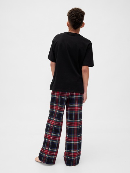 GAP Set de pijama unisex din flanel pentru copii GAP