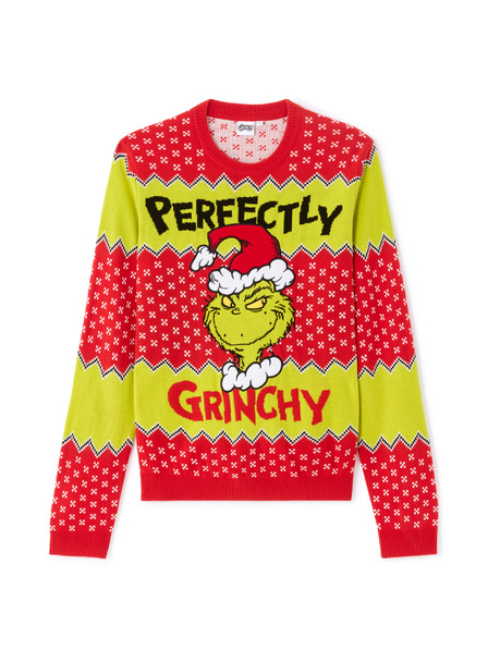 Celio Pulover de Crăciun Grinch