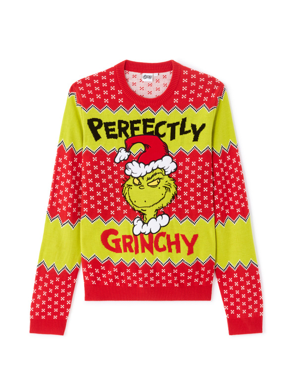 Celio Pulover de Crăciun Grinch