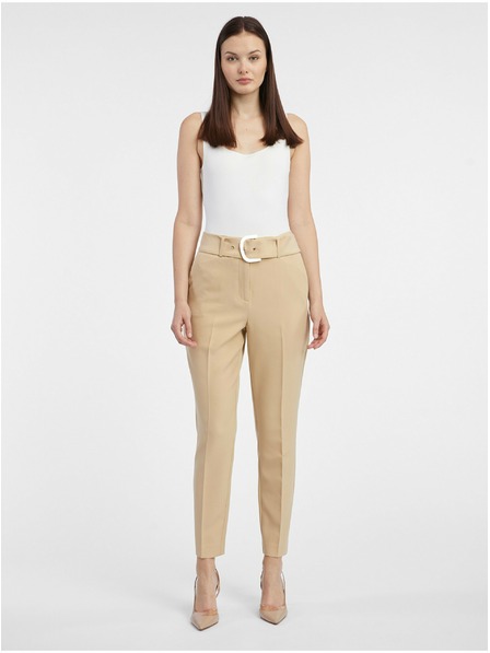Orsay Pantaloni de damă bej ORSAY