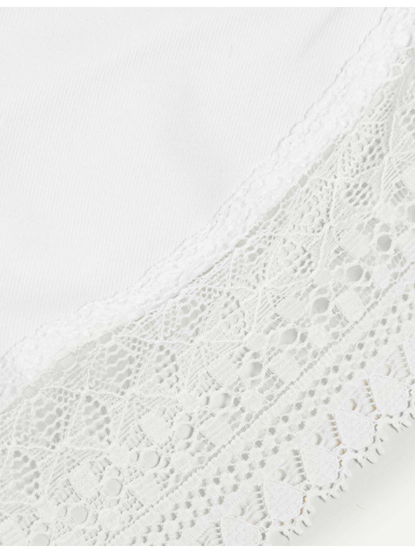 Marks & Spencer Body alb pentru femei Marks & Spencer Secret Support™ Lace Tightening Bodysuit