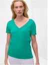 Orsay Tricou basic verde ORSAY