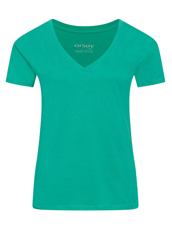 Orsay Tricou basic verde ORSAY