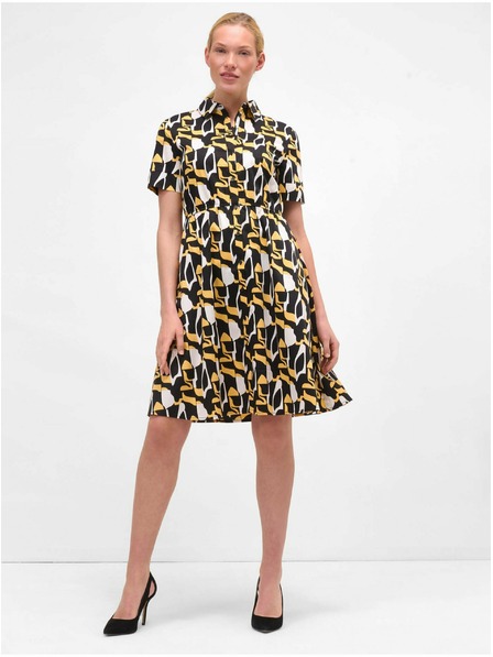 Orsay Rochie tip cămașă cu imprimeu galben-negru ORSAY