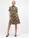 Orsay Rochie cămașă cu model galben-negru ORSAY