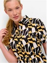 Orsay Rochie cămașă cu model galben-negru ORSAY