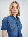 Orsay Rochie tip cămașă din denim albastră ORSAY