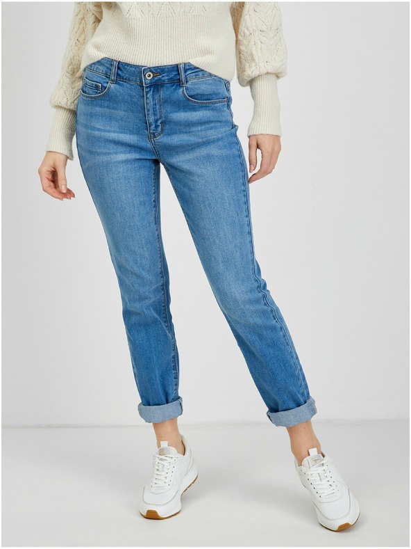 Orsay Blugi slim fit albastru pentru femei ORSAY