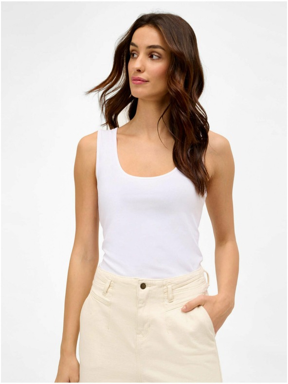 Orsay Top alb basic ORSAY