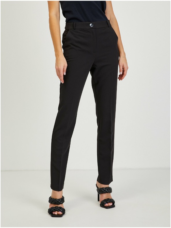 Orsay Pantaloni negri de damă ORSAY
