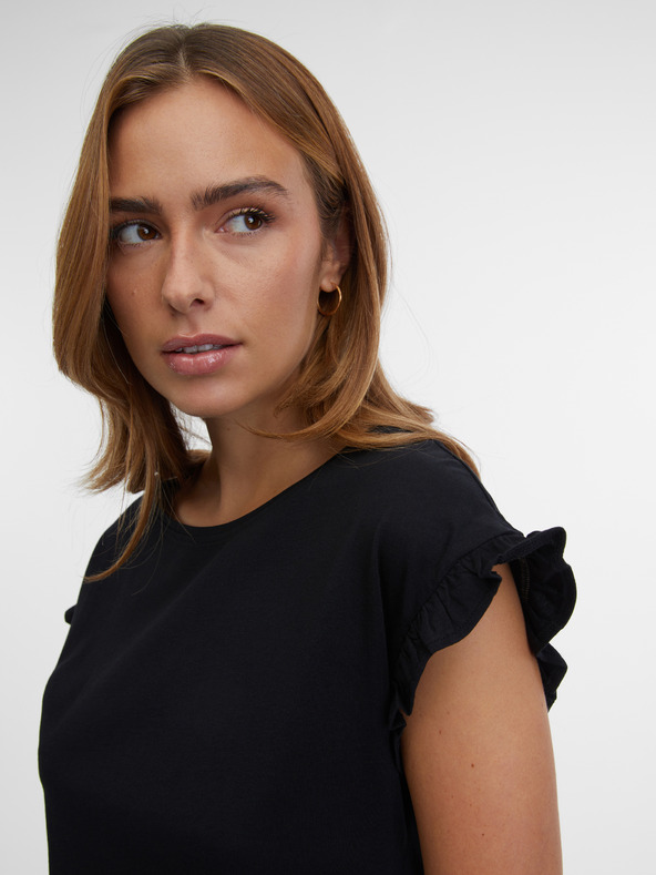 Orsay Tricou negru de damă ORSAY