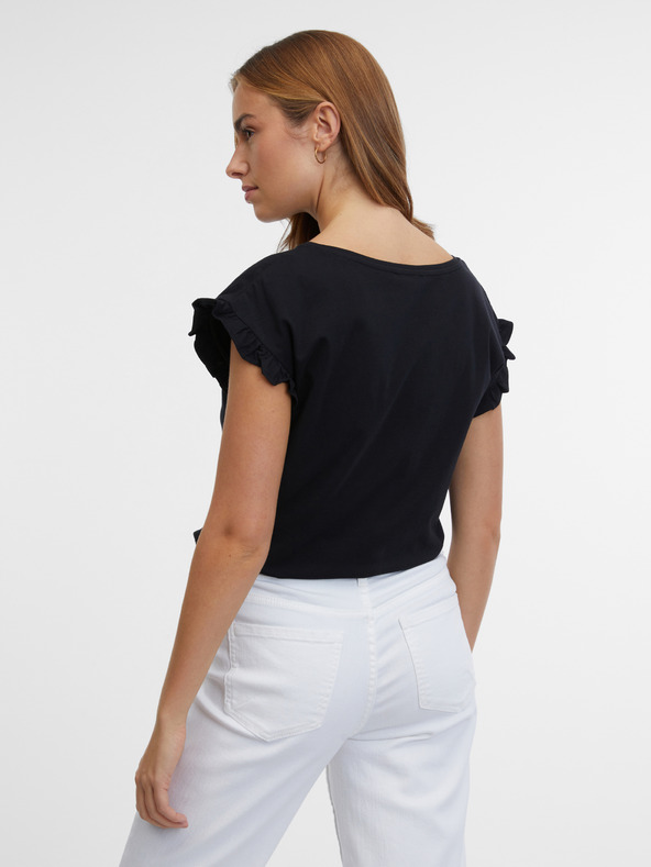 Orsay Tricou negru de damă ORSAY