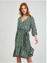 Orsay Rochie de damă verde cu model ORSAY