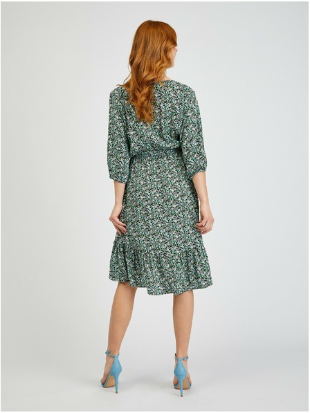 Orsay Rochie de damă verde cu model ORSAY