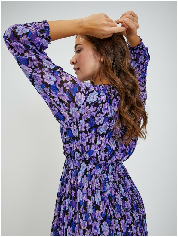 Orsay Rochie mov cu flori pentru femei ORSAY