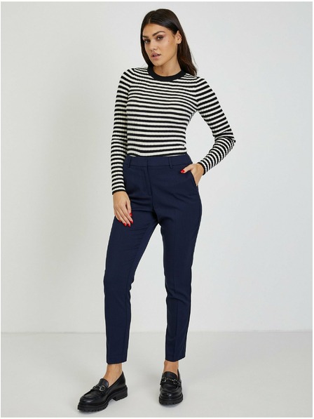 Orsay Pantaloni pentru femei albastru închis ORSAY