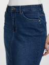 Orsay Fustă de damă albastră din denim ORSAY