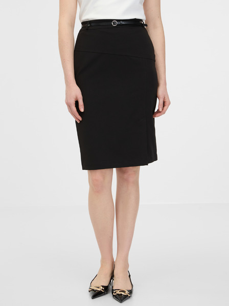 Orsay Fustă de damă neagră ORSAY