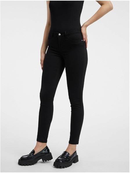 Orsay Pantaloni negri pentru femei ORSAY