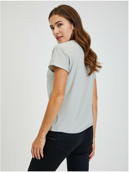 Orsay Tricou de damă gri deschis ORSAY