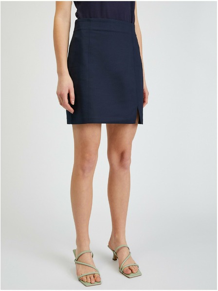 Orsay Fustă de damă albastru închis ORSAY