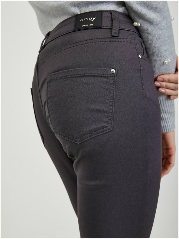 Orsay Pantaloni gri damă ORSAY