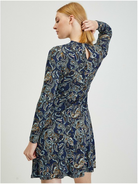 Orsay Rochie de damă albastru închis cu model ORSAY