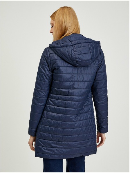 Orsay Palton matlasat deschis de damă albastru închis ORSAY