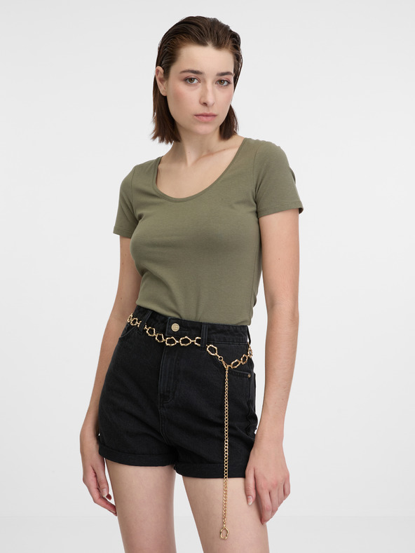 Orsay Tricou basic kaki ORSAY