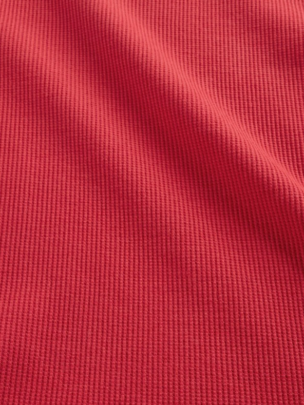 GAP Tricou crop cu textură tip waffle GAP