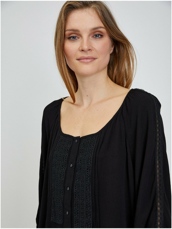 Orsay Bluză neagră ORSAY