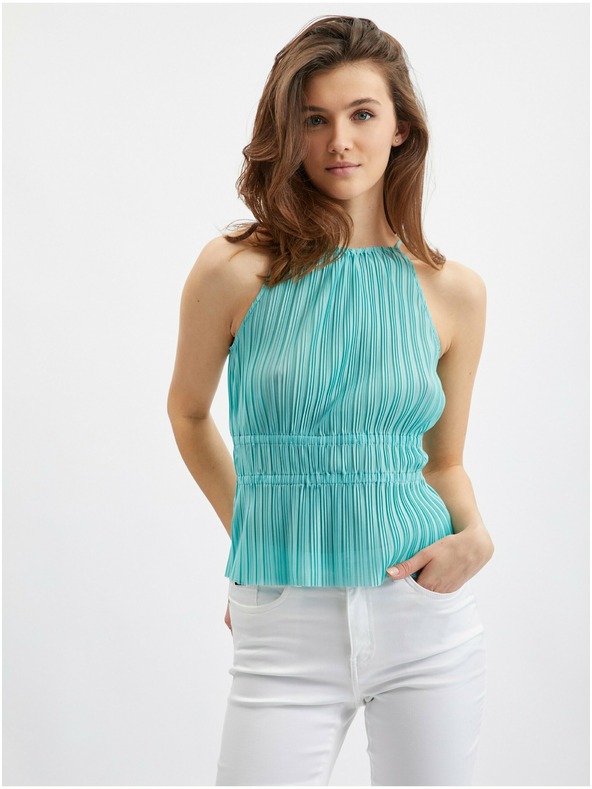 Orsay Bluză de damă turcoaz ORSAY