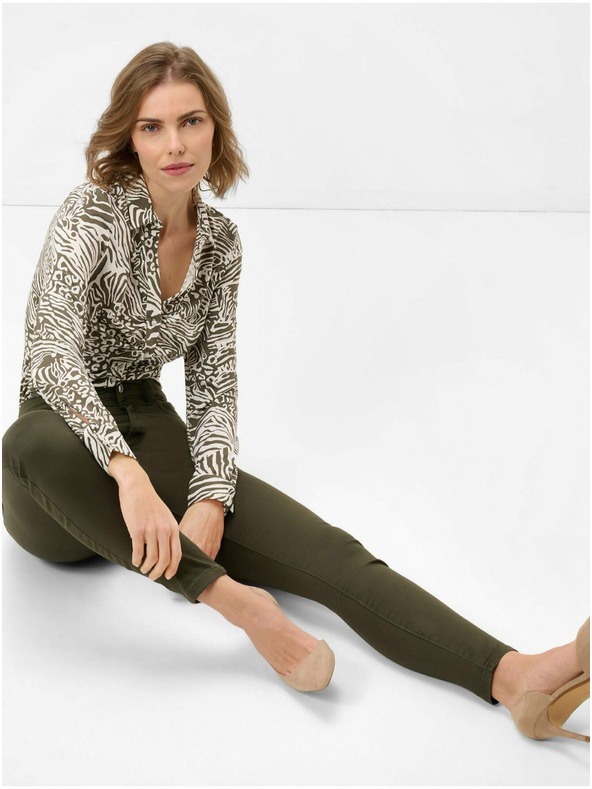 Orsay Pantaloni skinny kaki ORSAY